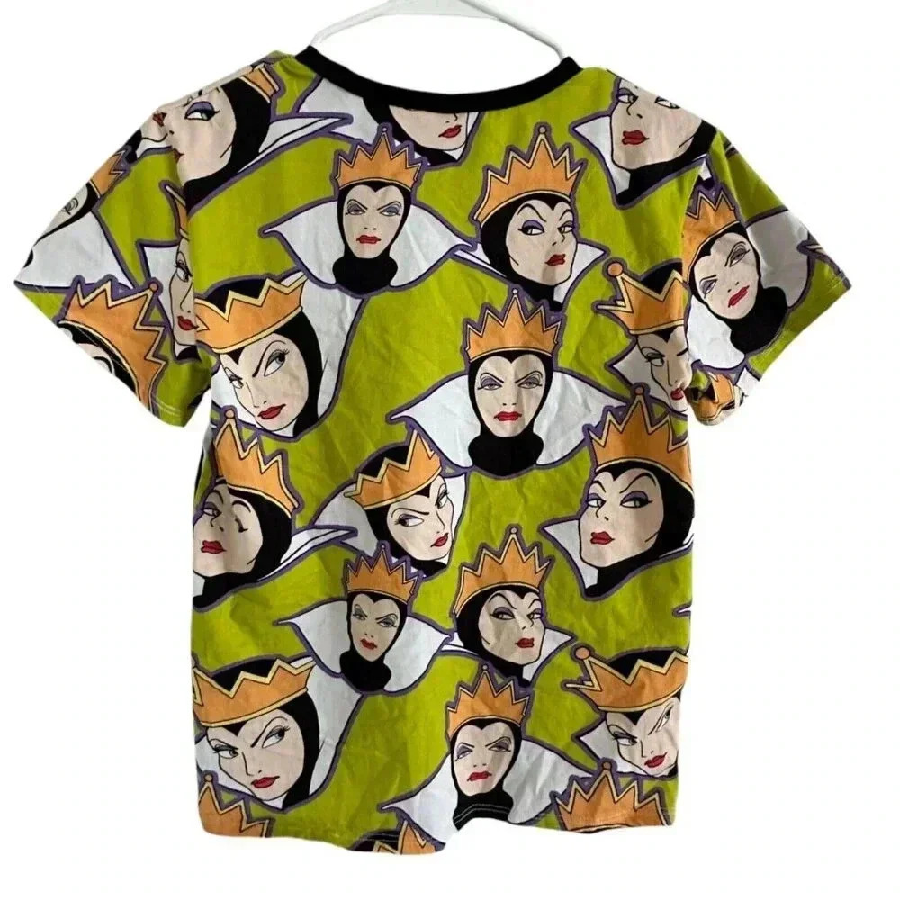 Wild Rich Kids T-Shirt Adult size XS Disney Evil Queen print short sleeve - Picture 5 of 7